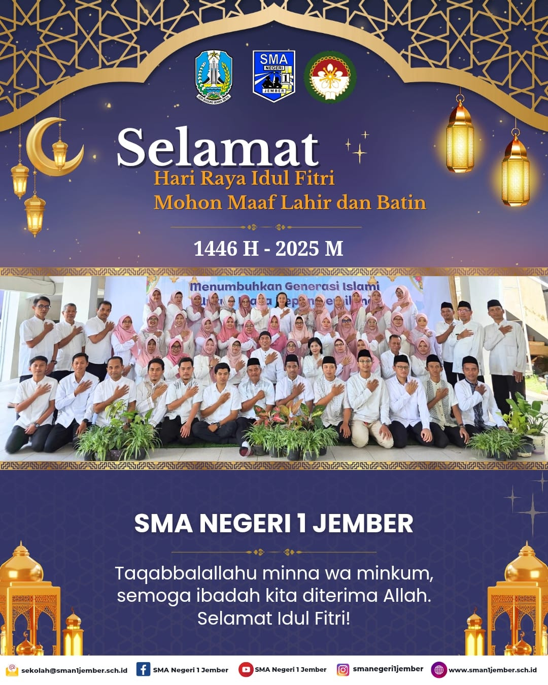  Selamat Hari Raya Idulfitri 1446 H