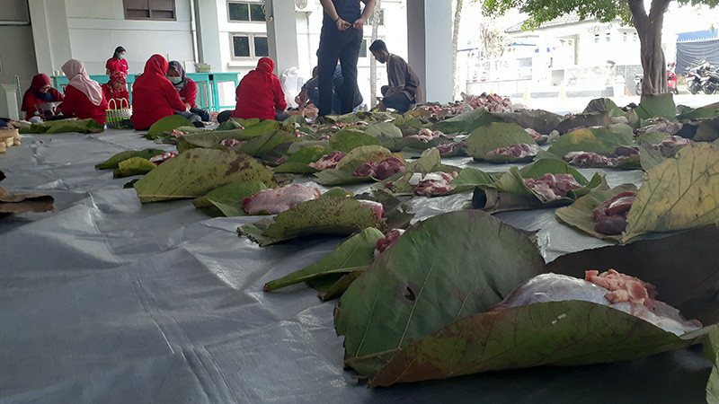 Kegiatan Idul Adha 1441 H di SMA Negeri 1 Jember