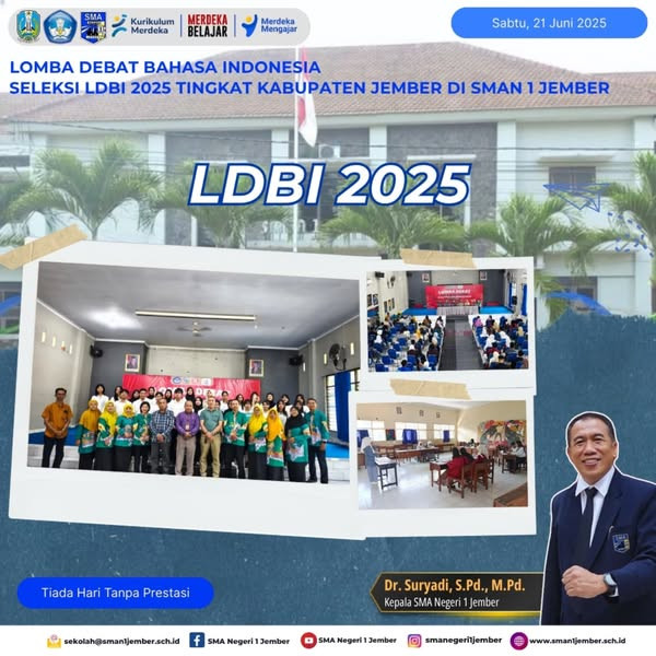 LDBI 2025 Tingkat SMA/MA se-Kabupaten Jember Resmi Dibuka