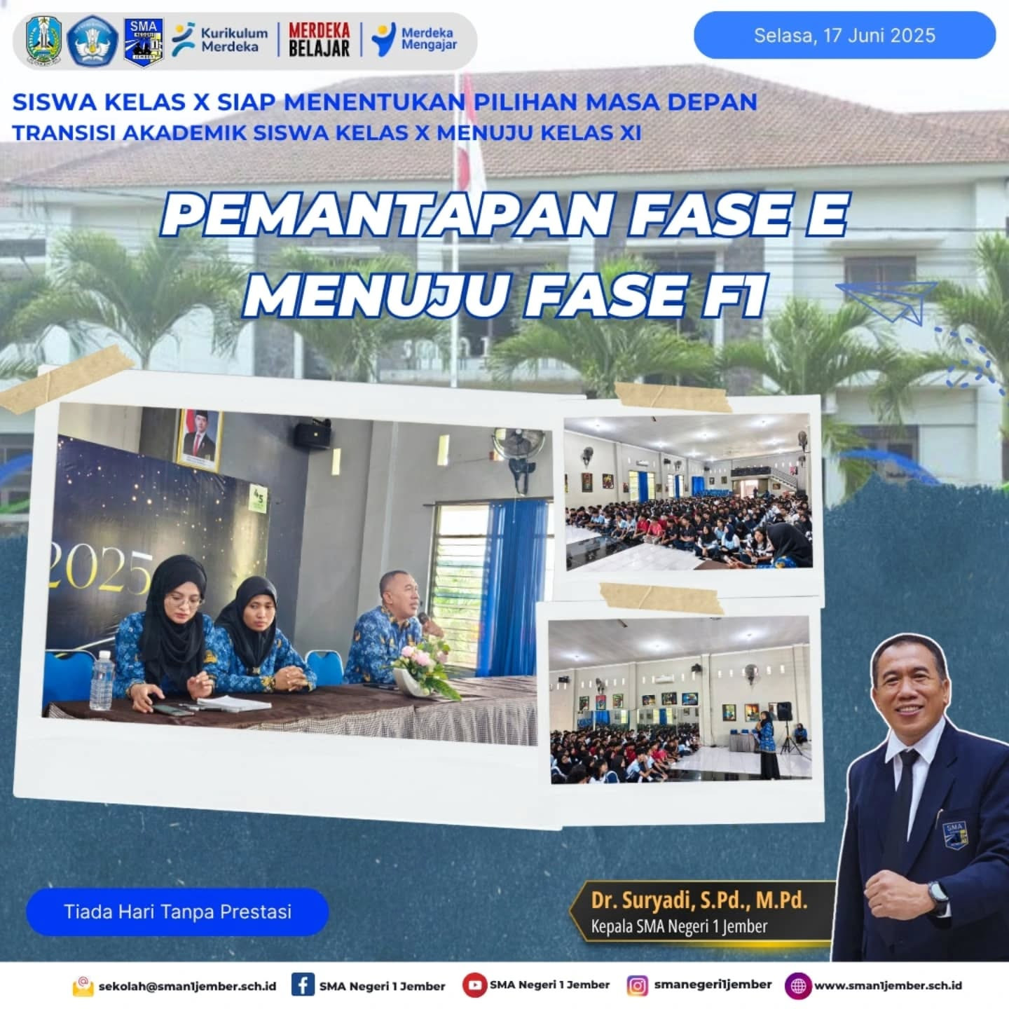 Pemantapan Fase E Menuju Fase F1: Siswa Kelas X Siap Menentukan Pilihan Masa Depan