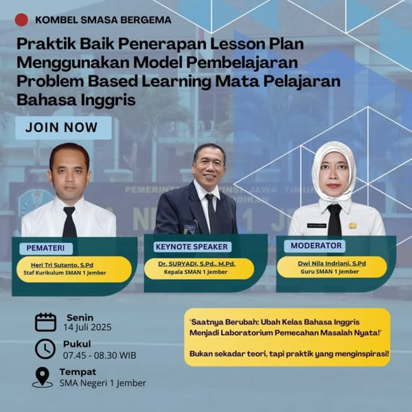  KOLABORASI INSPIRATIF GURU DALAM KOMUNITAS BELAJAR SMAN 1 JEMBER