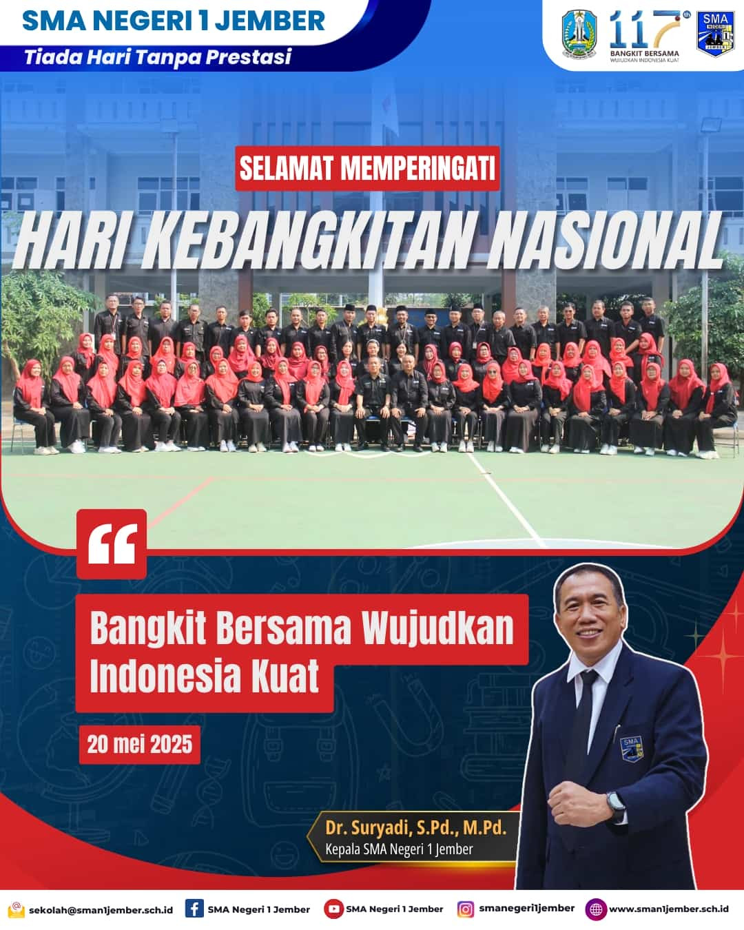  SELAMAT MEMPERINGATI HARI KEBANGKITAN NASIONAL KE-117