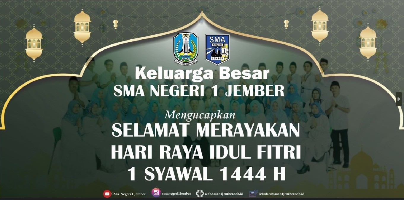 Selamat Hari Raya Idul Fitri 1444 H 